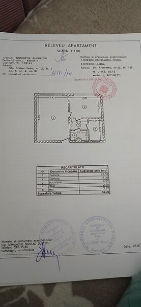 Sala Palatului, 2camere